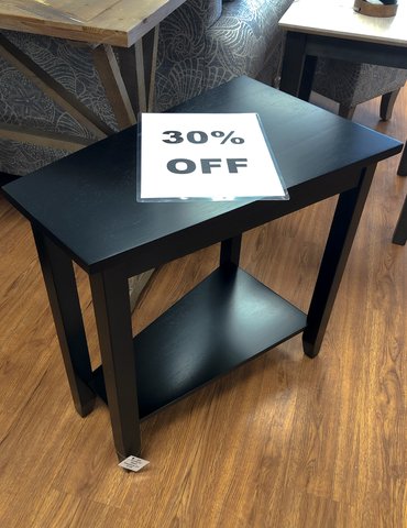 Kitty Hawk Carpets & Furniture Promotions Black Keystone Endtable