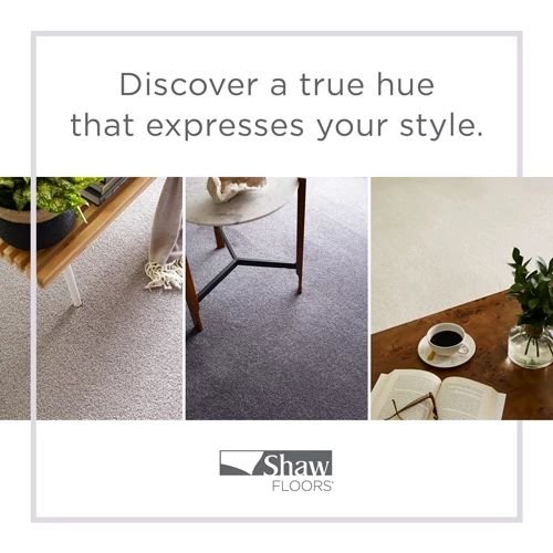 Shaw floors color advertisement - Kitty Hawk Carpets & Furniture in NC