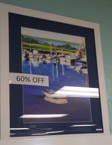 Kitty Hawk Carpets & Furniture Promotions Boat Art