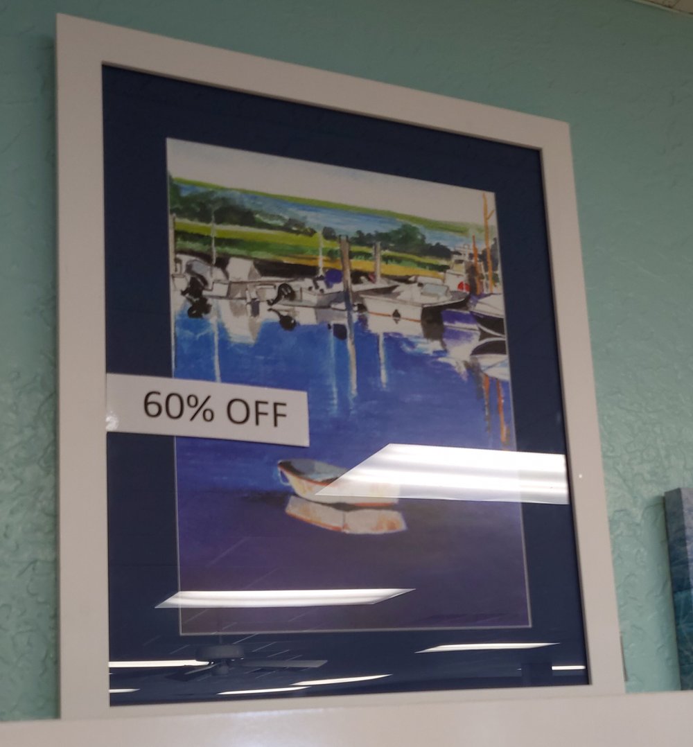 Kitty Hawk Carpets & Furniture Promotions Boat Art
